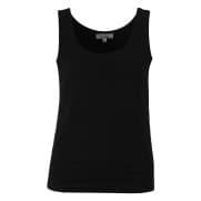 Enjoy Top dubbel voorpand - Zwart